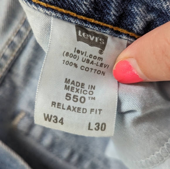 Levi 550s 34/30 - Picture 8 of 14